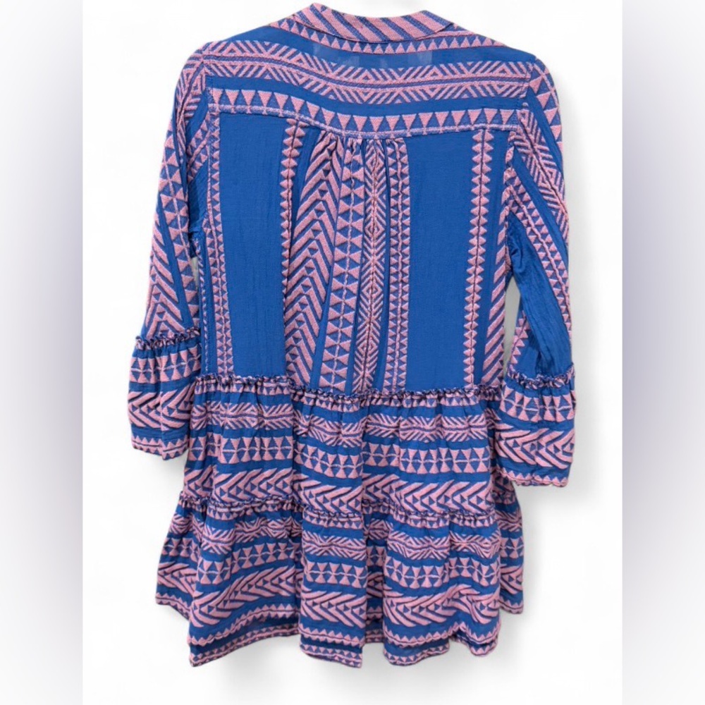 DEVOTION twins - women’s pink and blue dress - Picture 6 of 6